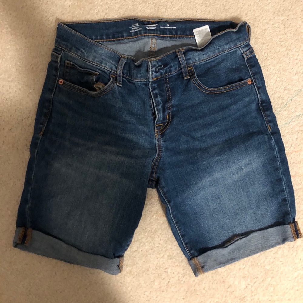 Old Navy Denim Bermuda Shorts